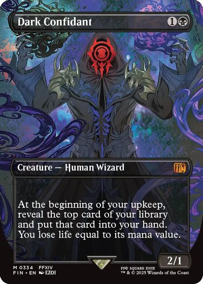 Dark Confidant (Borderless) card art