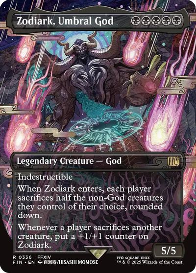Zodiark, Umbral God (Borderless) card art