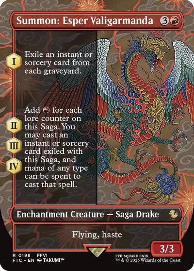 Summon: Esper Valigarmanda (Borderless) card art