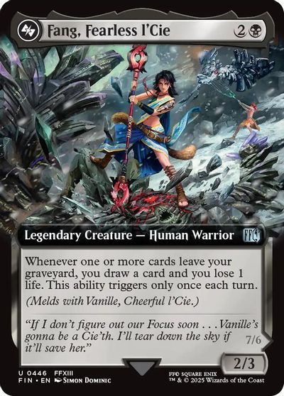 Fang, Fearless l'Cie (Extended Art) card art