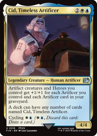 Cid, Timeless Artificer (0216) card art