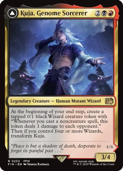 Kuja, Genome Sorcerer card art