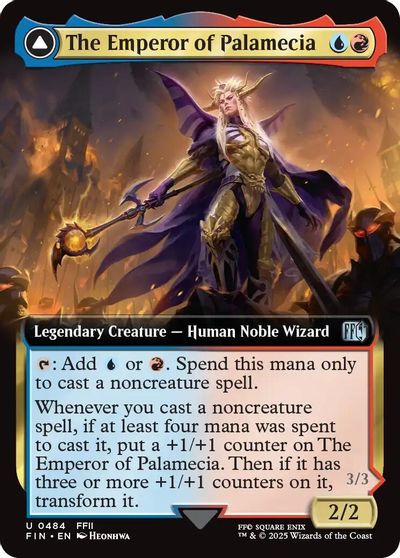 The Emperor of Palamecia (Extended Art) card art