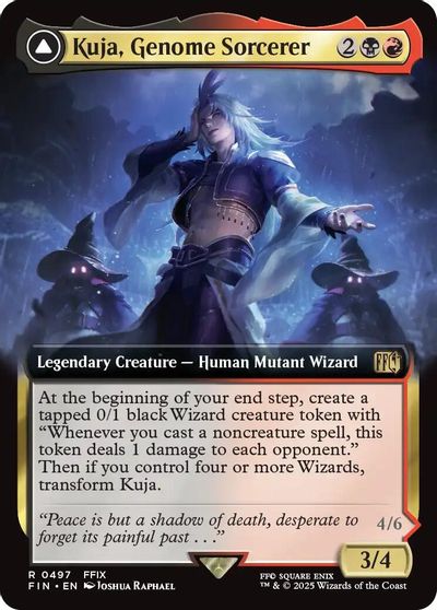 Kuja, Genome Sorcerer (Extended Art) card art