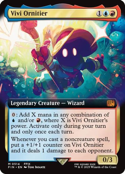 Vivi Ornitier (Extended Art) card art
