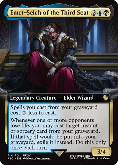 Emet-Selch of the Third Seat (Extended Art) card art