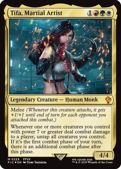 Tifa, Martial Artist (Surge Foil) card art