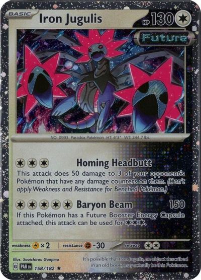 Iron Jugulis - 158/182 (Cosmos Holo) card art