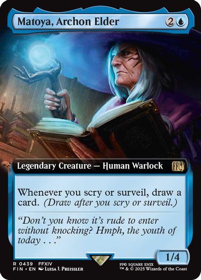 Matoya, Archon Elder (Extended Art) card art