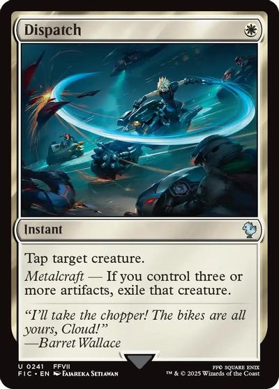 Dispatch card art