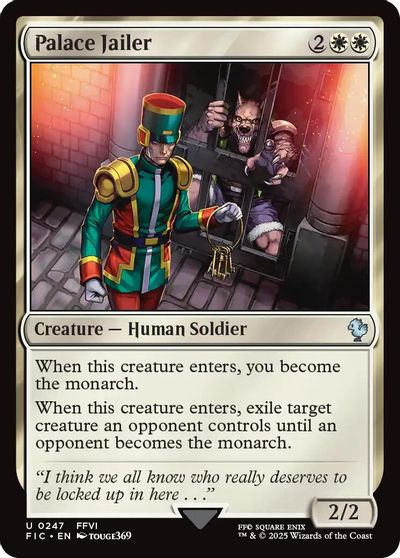 Palace Jailer card art