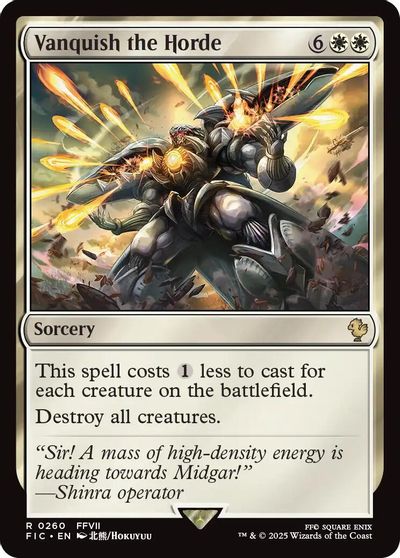 Vanquish the Horde card art