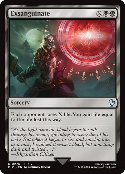 Exsanguinate card art