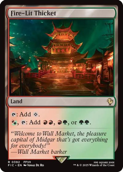 Fire-Lit Thicket card art