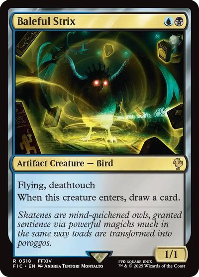 Baleful Strix card art
