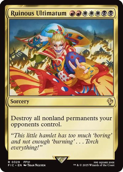 Ruinous Ultimatum card art