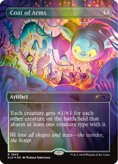 Coat of Arms (1903) (Double Rainbow Foil) card art