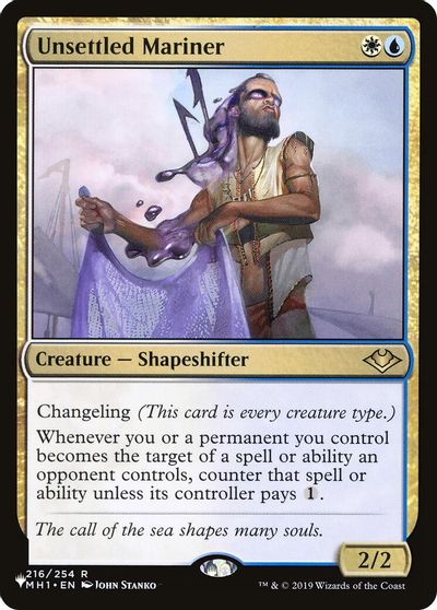 Unsettled Mariner card art
