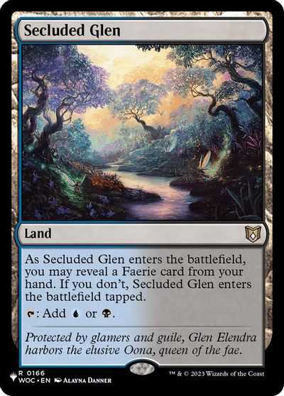 Secluded Glen card art