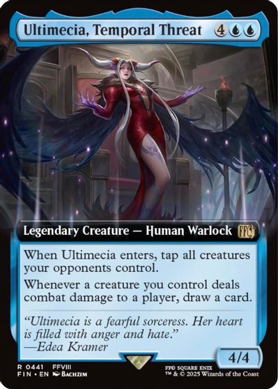 Ultimecia, Temporal Threat (Extended Art) card art