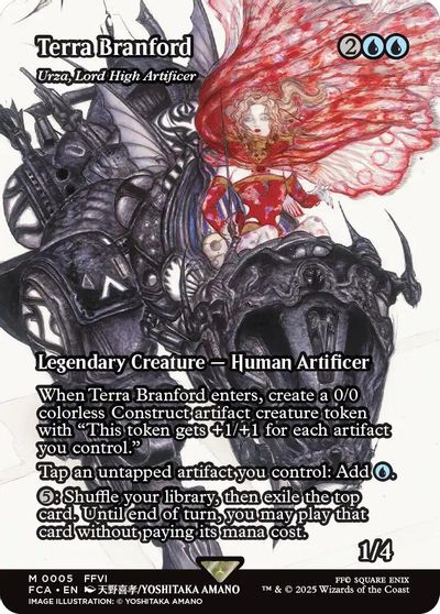 Terra Branford - Urza, Lord High Artificer (Showcase) card art
