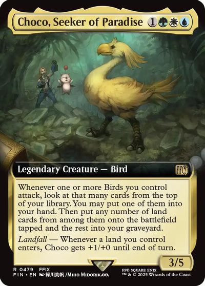 Choco, Seeker of Paradise (Extended Art) card art