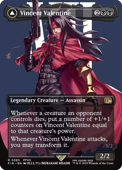 Vincent Valentine (Borderless) card art
