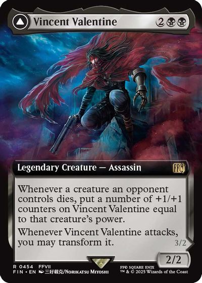 Vincent Valentine (Extended Art) card art