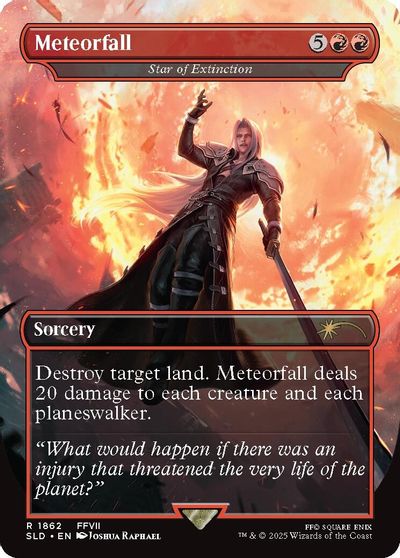 Meteorfall - Star of Extinction card art