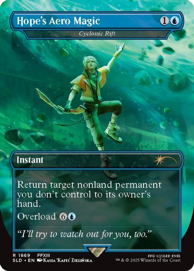 Hope's Aero Magic - Cyclonic Rift card art