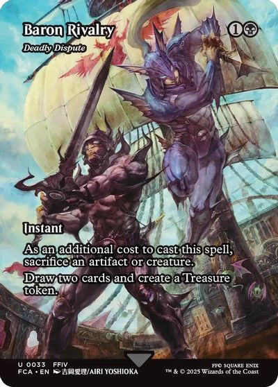 Baron Rivalry - Deadly Dispute (Showcase) card art
