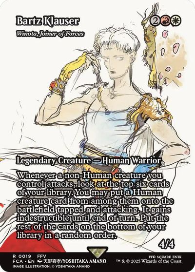 Bartz Klauser - Winota, Joiner of Forces (Showcase) card art