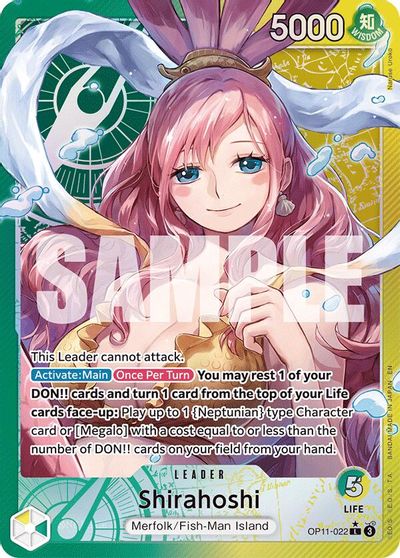 Shirahoshi (022) (Alternate Art) card art