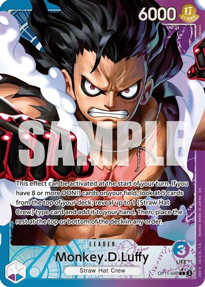 Monkey.D.Luffy (040) (Alternate Art) card art