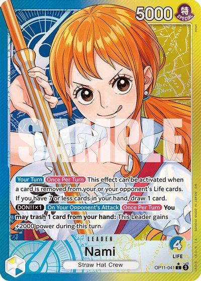 Nami (041) (Alternate Art) card art