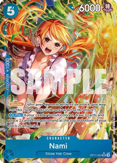 Nami (054) (Alternate Art) card art