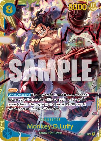 Monkey.D.Luffy (118) card art