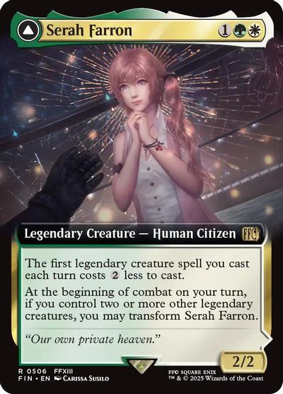 Serah Farron (Extended Art) card art