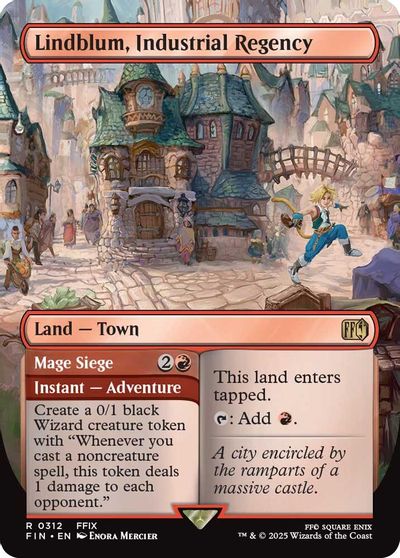 Lindblum, Industrial Regency (Borderless) card art