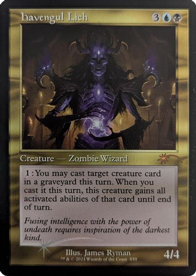 Havengul Lich (Retro Frame) card art