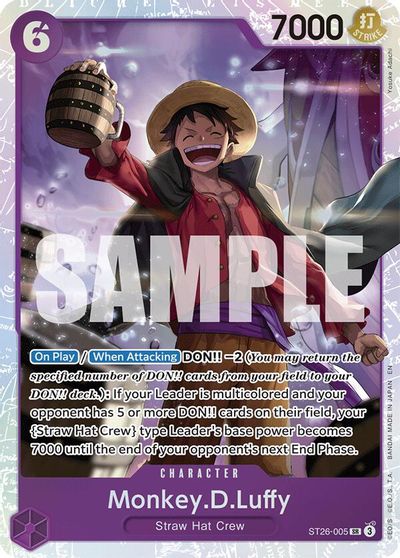 Monkey.D.Luffy (ST26-005) card art