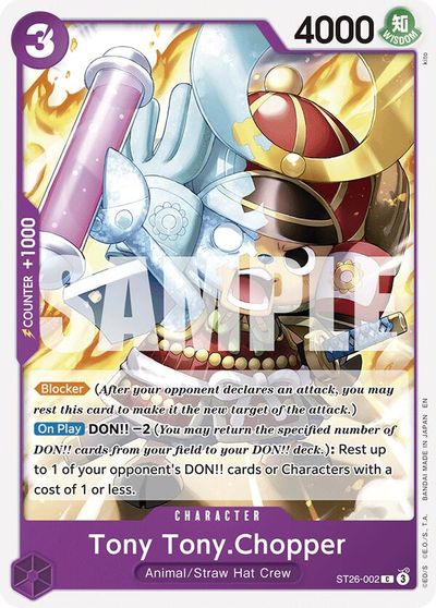 Tony Tony.Chopper card art