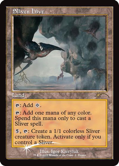 Sliver Hive (Retro Frame) card art