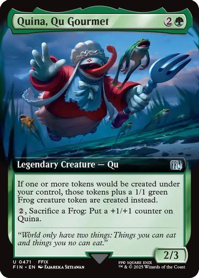 Quina, Qu Gourmet (Extended Art) card art