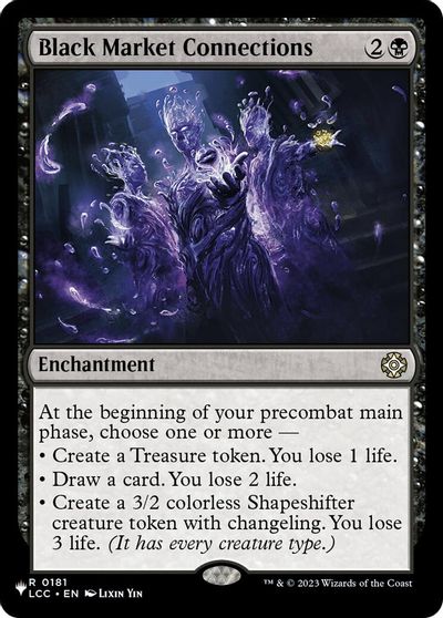 Black Market Connections card art