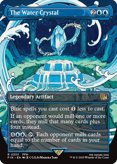 The Water Crystal (Borderless) card art