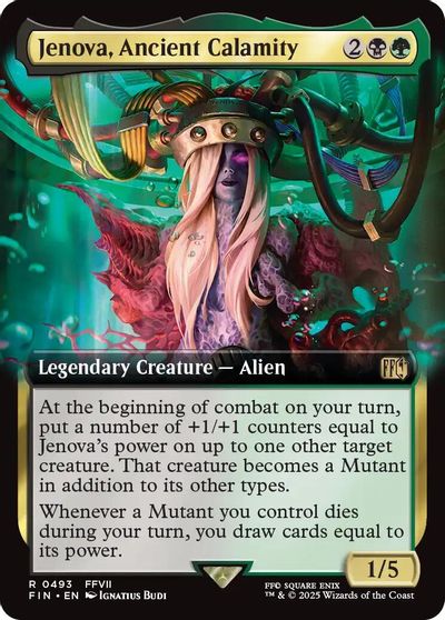 Jenova, Ancient Calamity (Extended Art) card art