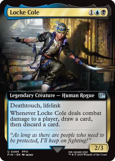 Locke Cole (Extended Art) card art