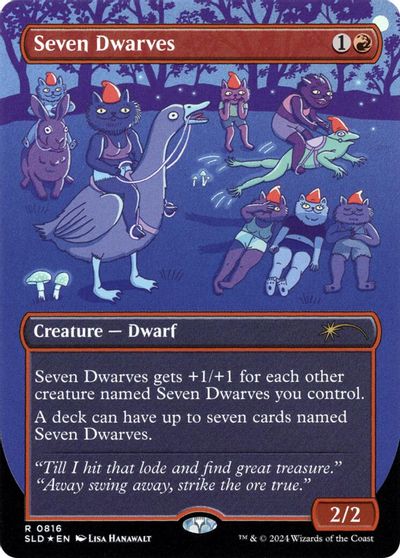 Seven Dwarves (0816) card art