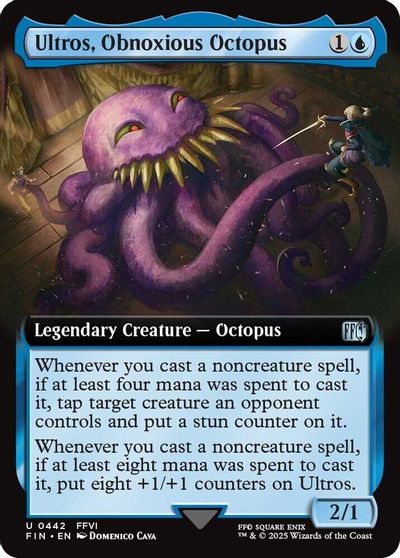 Ultros, Obnoxious Octopus (Extended Art) card art